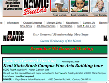 Tablet Screenshot of akronnawic.org